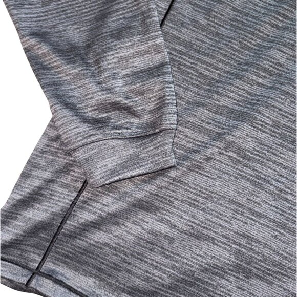 NEW Pebble Beach Dry-Luxe Performance 1/4 Zip Pullover Sweatshirt-Gray-M - Picture 4 of 6
